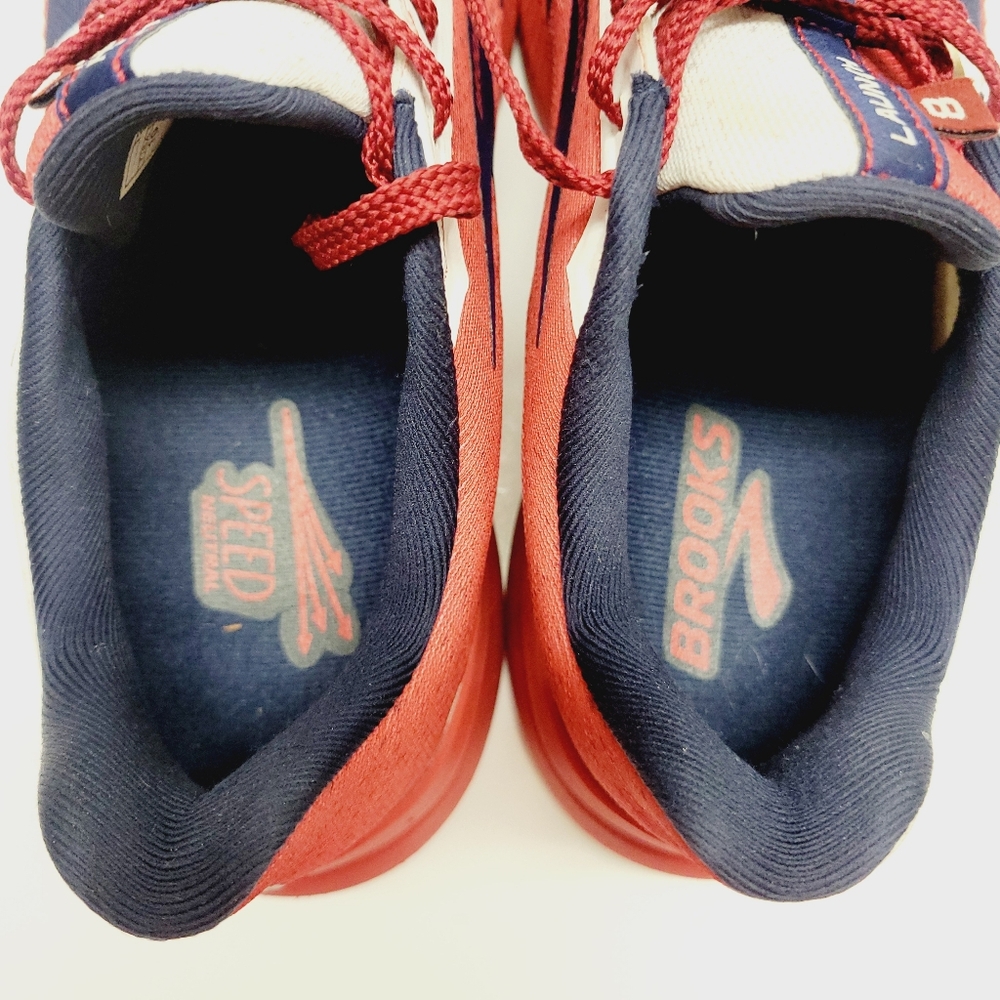 Brooks Launch 8 Shoes Women’s Texas Star Flag USA Running 1203451B621 Size 10 - Picture 9 of 12